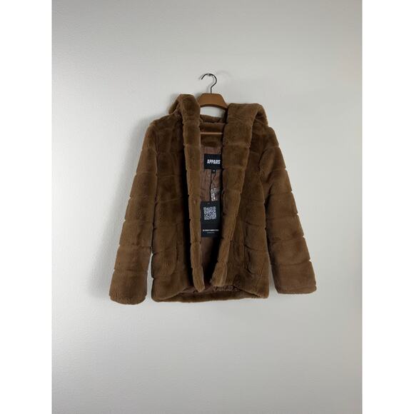 Apparis Goldy faux fur coat new - Picture 4 of 6